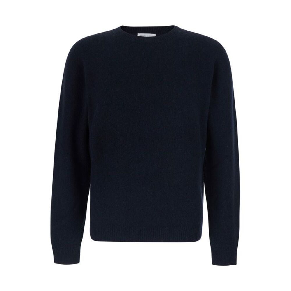Roberto Collina Men Crew Neck Sweater With Long Sleeves In Blue For Women